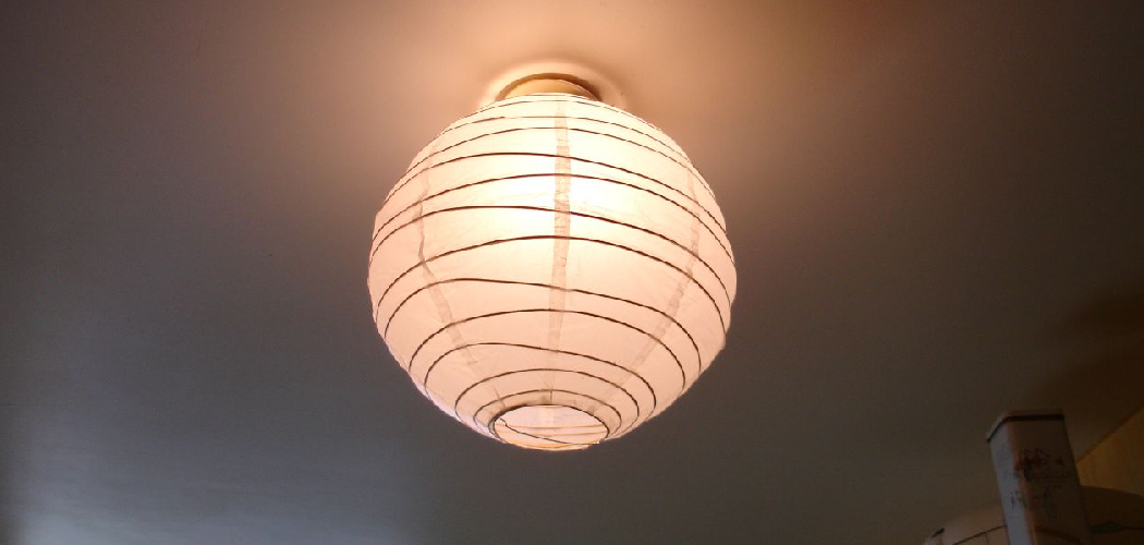 change a pendant light