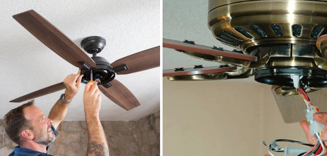 How to Install a Hunter Ceiling Fan With Light - 5 Easy Steps